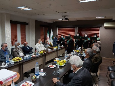 برگزاری مراسم اتیان سوگند تعدادی از کارآموزان کارشناسی به مناسبت اول آبان ، روز کارشناس و تقارن آن با میلاد پیامبر رحمت حضرت محمد (ص) و امام جعفر صادق (ع)